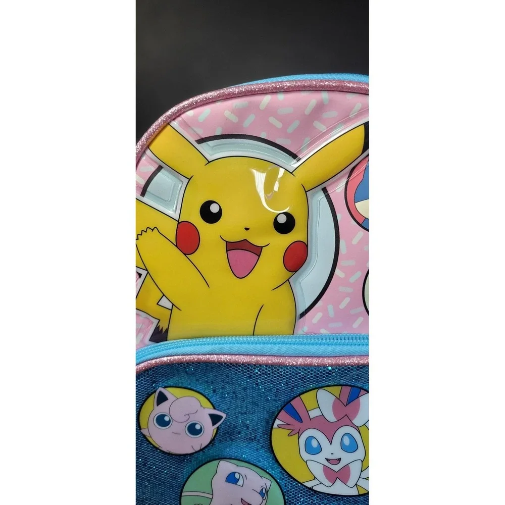 Bioworld Pokemon Pink Mini Multi Pokémon  Backpack Pikachu